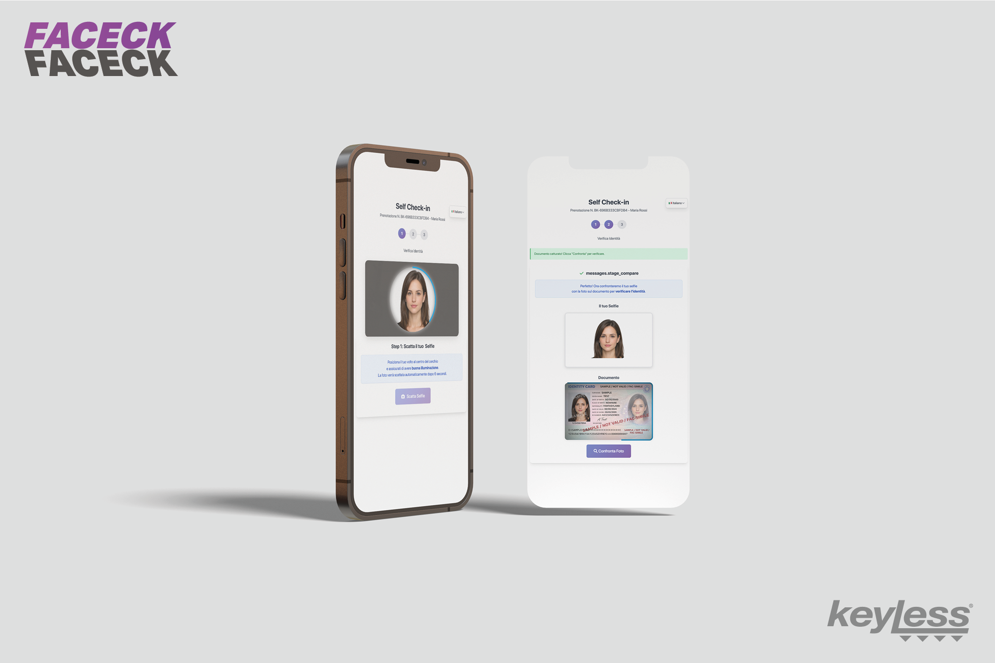 Faceck – guest identity verification