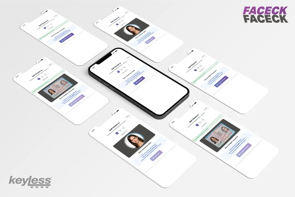 Acquisizione del documento e del selfie nel flusso Face Check